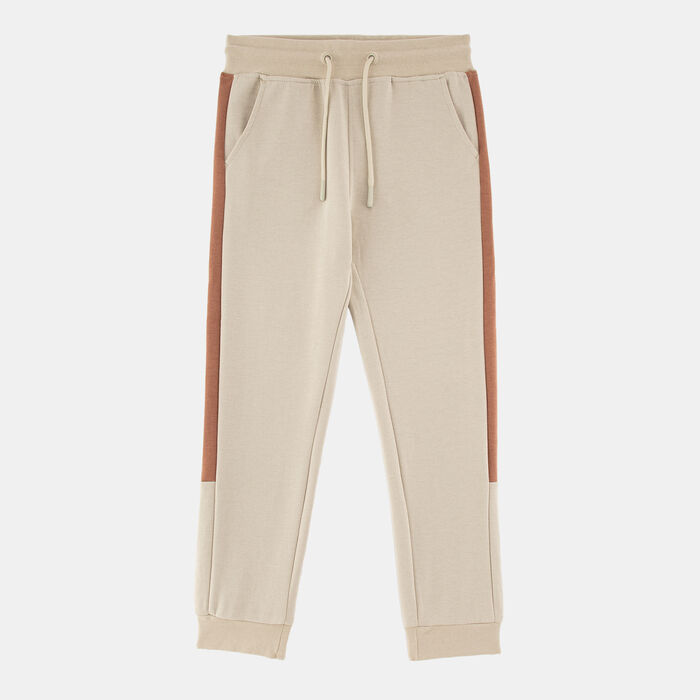 Sun and Sand Sports Kids' Colourblock Joggers Beige image number 0