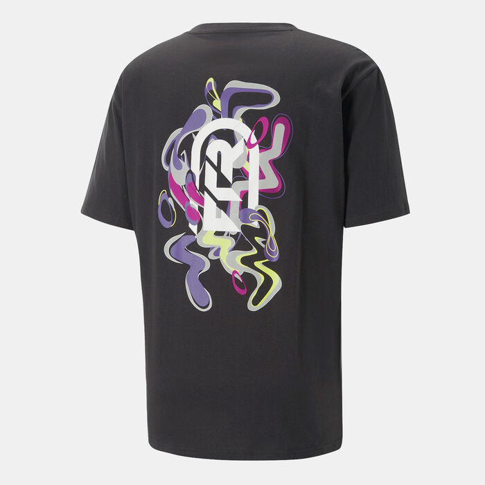 PUMA Men's Neymar Jr. Creativity Graphic T-Shirt Black PUMA Men's Neymar Jr. Creativity Graphic T-Shirt Black image number 1