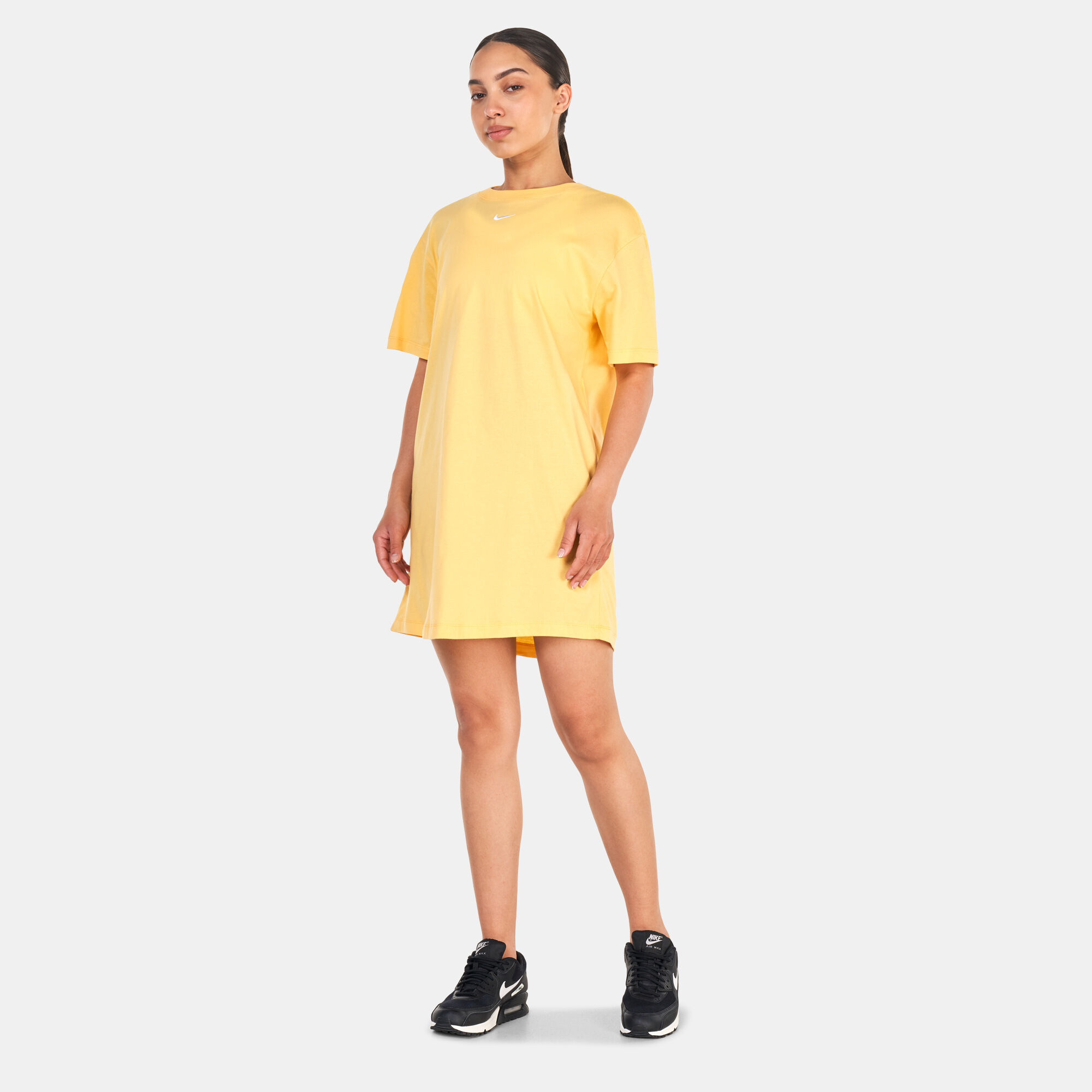 Yellow store nike dress