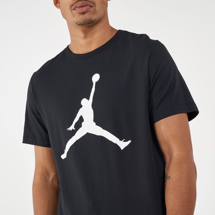 Jordan Men's Jumpman Crew T-Shirt Black Jordan Men's Jumpman Crew T-Shirt Black image number 3