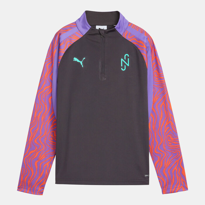 PUMA Kids' Neymar Jr. Creativity Football Sweatshirt Purple PUMA Kids' Neymar Jr. Creativity Football Sweatshirt Purple image number 2