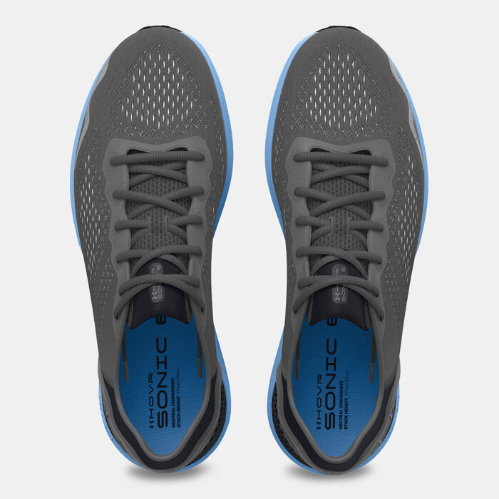 Under Armour Men's UA HOVR Sonic 6 Running Shoes Grey Under Armour Men's UA HOVR Sonic 6 Running Shoes Grey image number 9