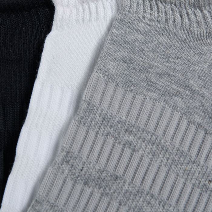 adidas Low-Cut Ankle Socks (3 Pack) Multi-Color adidas Low-Cut Ankle Socks (3 Pack) Multi-Color image number 1