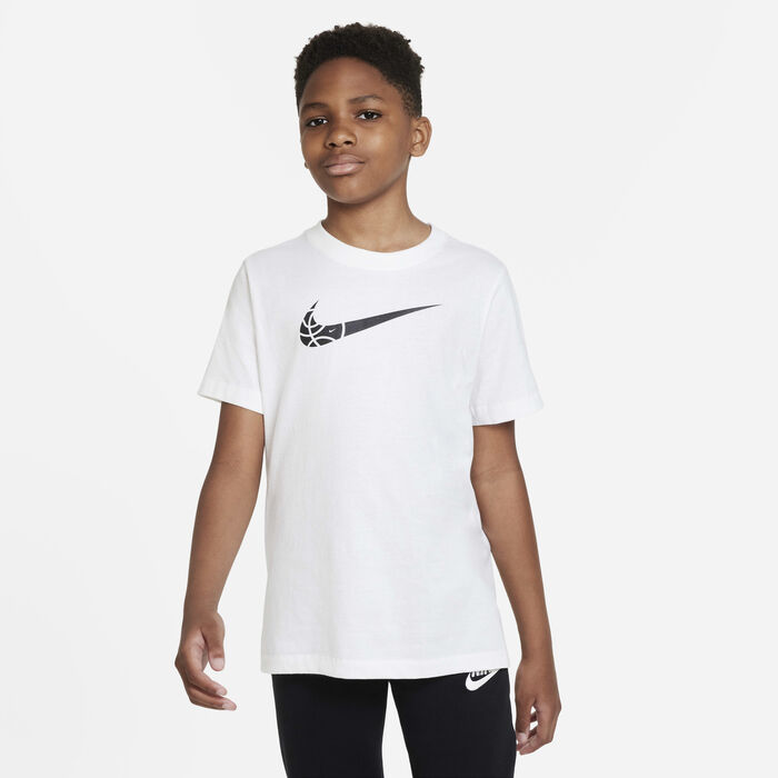 Nike Kids' Sportswear T-Shirt White Nike Kids' Sportswear T-Shirt White image number 0