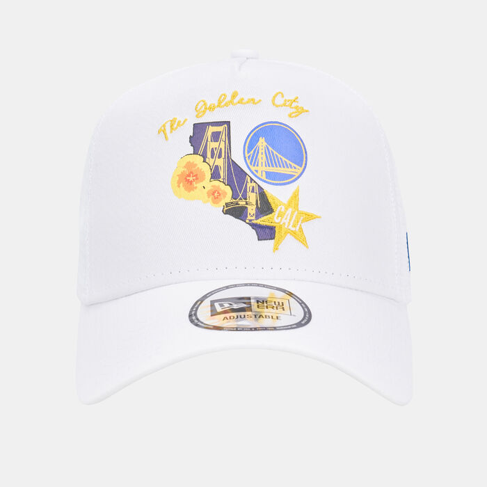 New Era Men's NBA Golden State Warriors Logo Trucker Cap White New Era Men's NBA Golden State Warriors Logo Trucker Cap White image number 0