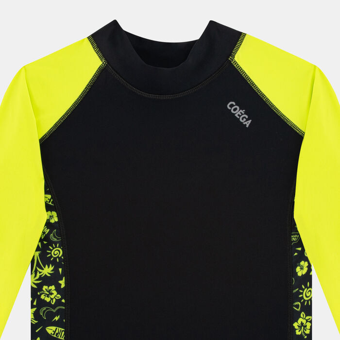 COEGA Kids' Swimming Rashguard Black COEGA Kids' Swimming Rashguard Black image number 2
