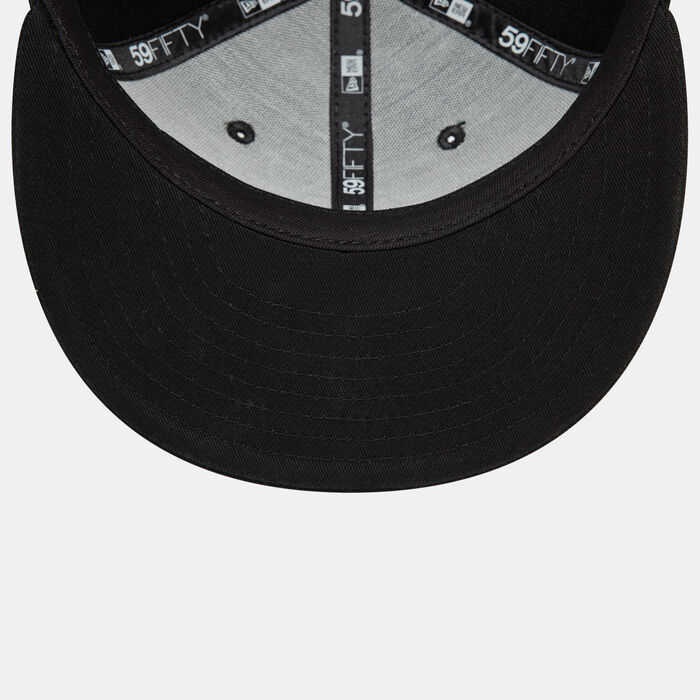 New Era Men's NBA Chicago Bulls Essential 59FIFTY Cap Black New Era Men's NBA Chicago Bulls Essential 59FIFTY Cap Black image number 3