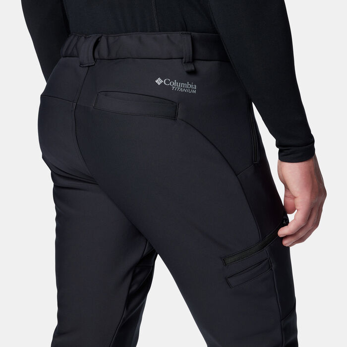 Columbia Men's Vast Canyon Softshell Pants Black Columbia Men's Vast Canyon Softshell Pants Black image number 4