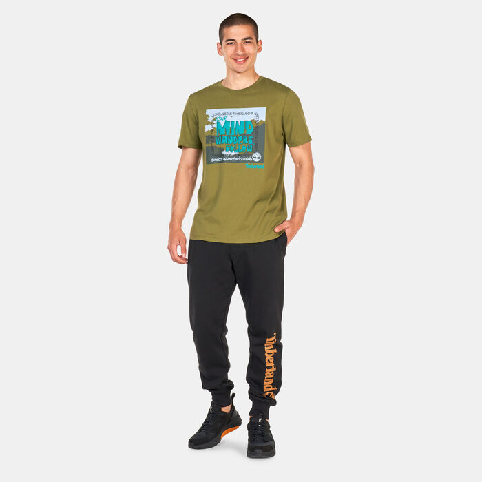 Timberland Men's Outdoor Graphic T-Shirt Green image number 2