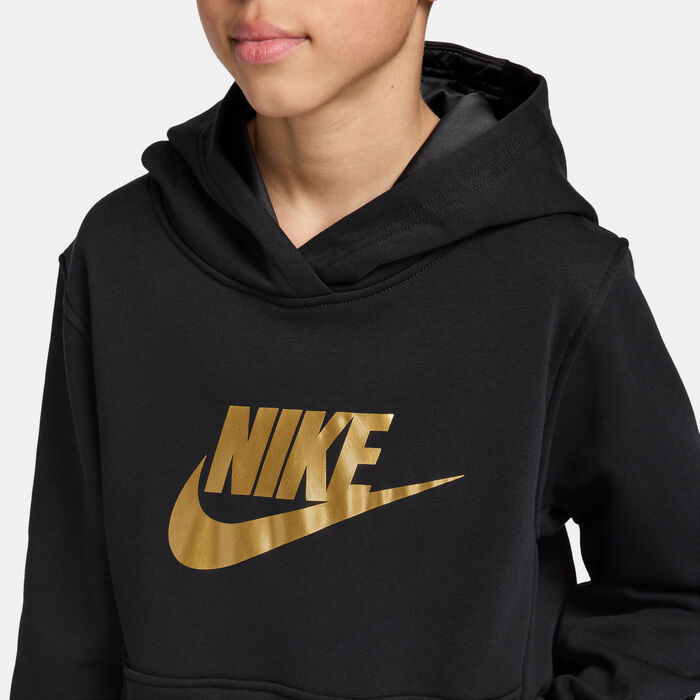 Nike Kids' Sportswear Club Fleece Hoodie Black image number 2