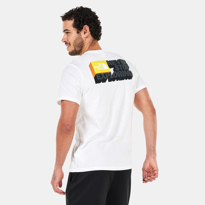 The North Face Men's NSE Graphic T-Shirt White The North Face Men's NSE Graphic T-Shirt White image number 1