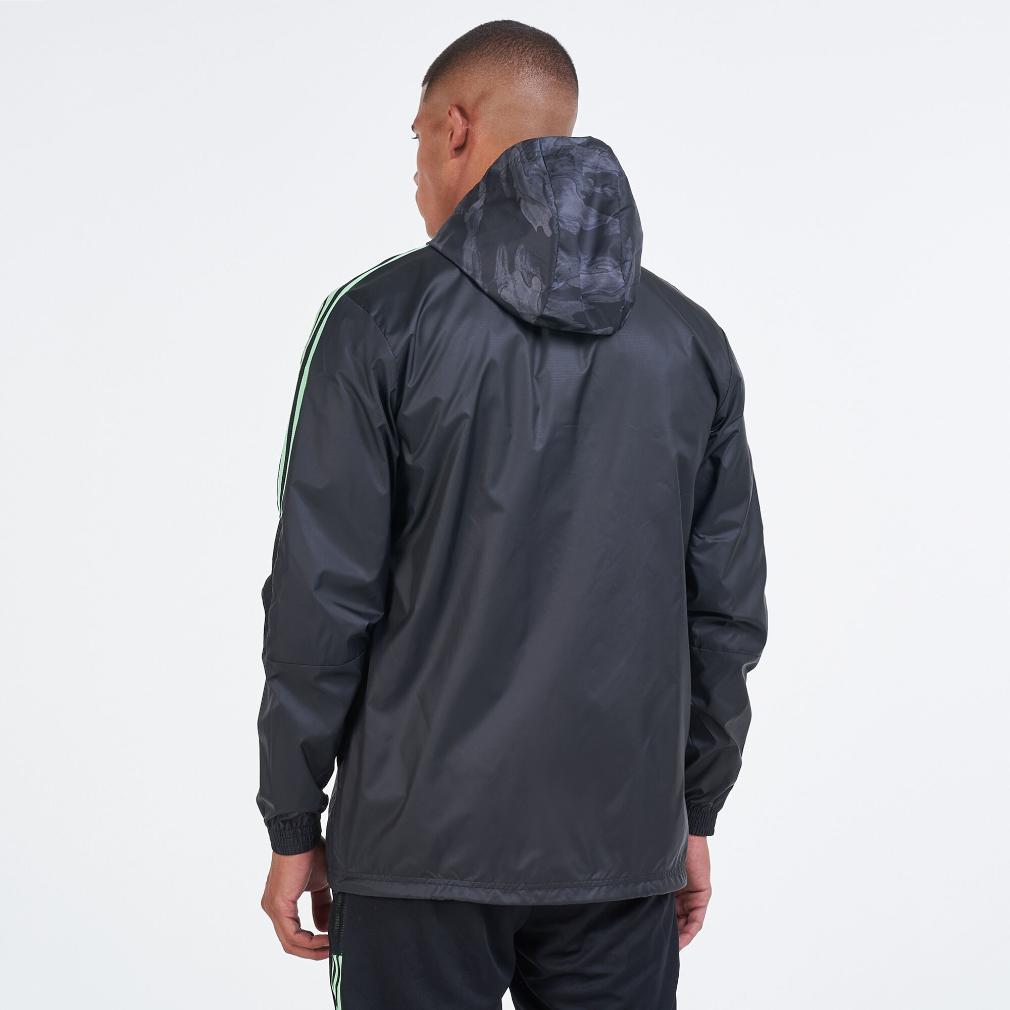 Adidas poncho deals windbreaker