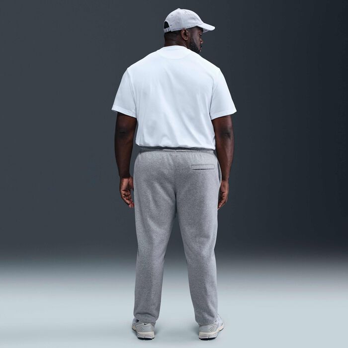 Nike Men's Club Fleece Pants Grey Nike Men's Club Fleece Pants Grey image number 8