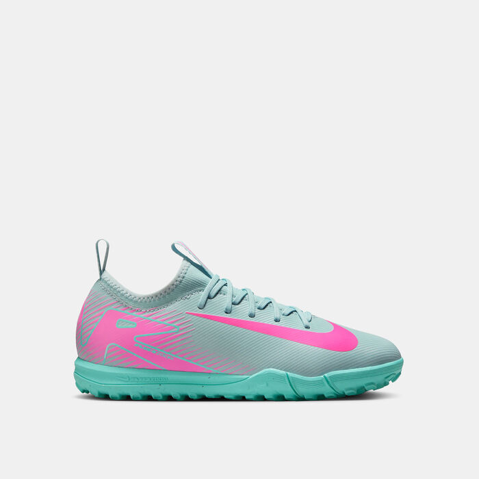 Nike Kids' Mercurial Vapor 16 Academy Turf Ground Football Shoes Green image number 0