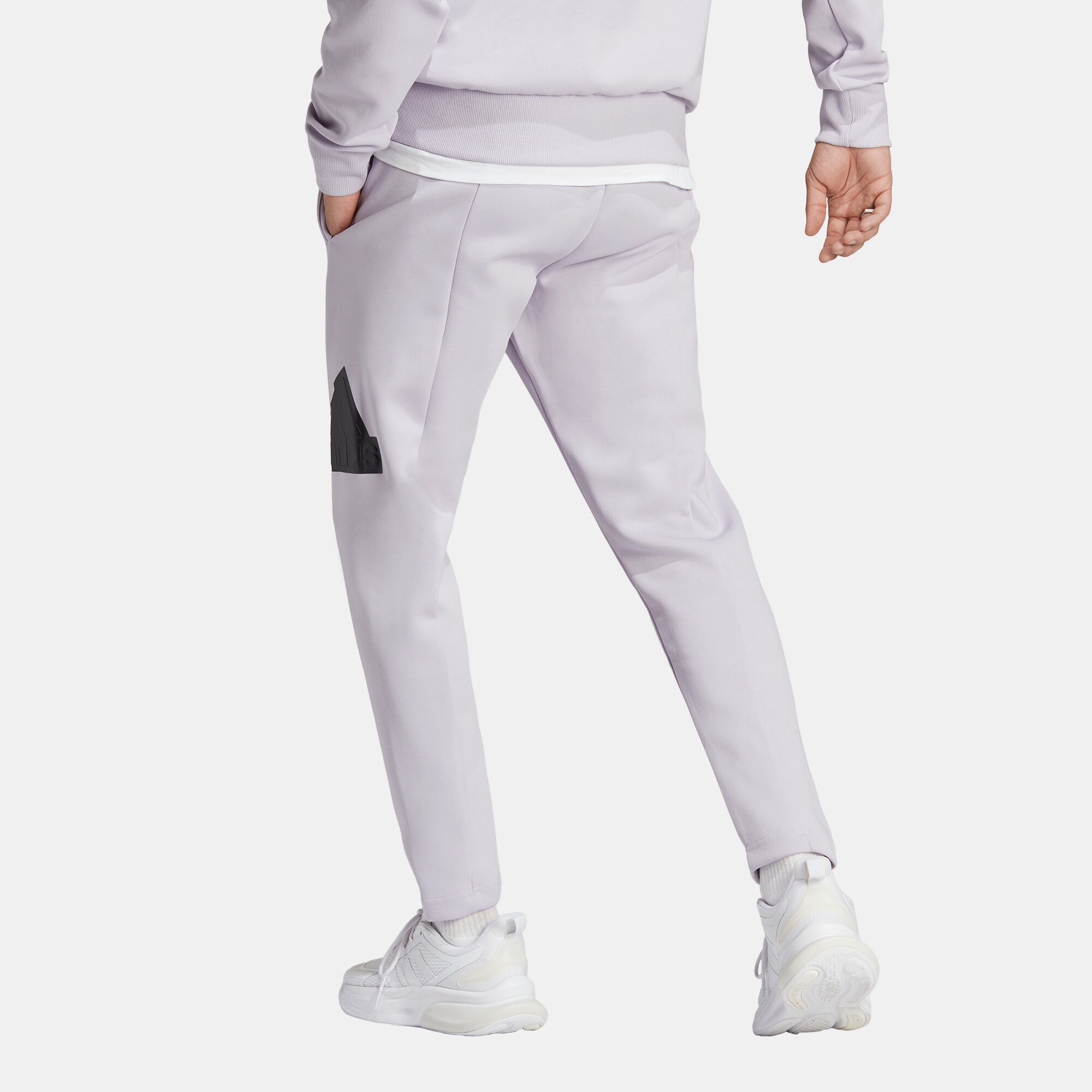 Shop adidas Men's Future Icons Badge of Sport Pants Purple