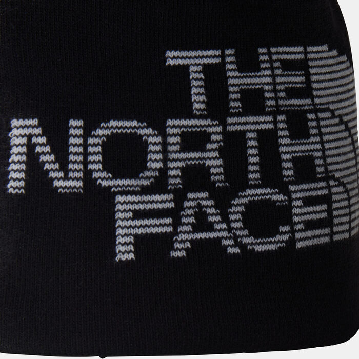 The North Face Reversible Highline Beanie Black The North Face Reversible Highline Beanie Black image number 1