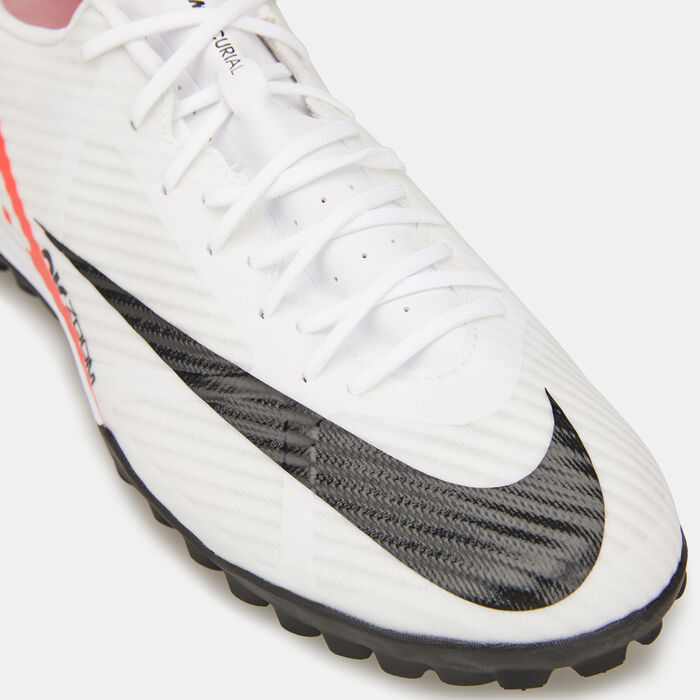 Nike Men's Mercurial Vapor 15 Academy Turf Ground Football Shoes White Nike Men's Mercurial Vapor 15 Academy Turf Ground Football Shoes White image number 4