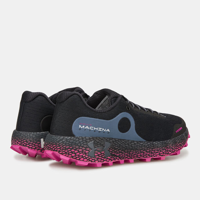 Under Armour Women's UA HOVR™ Machina Off Road Running Shoe Black Under Armour Women's UA HOVR™ Machina Off Road Running Shoe Black image number 2