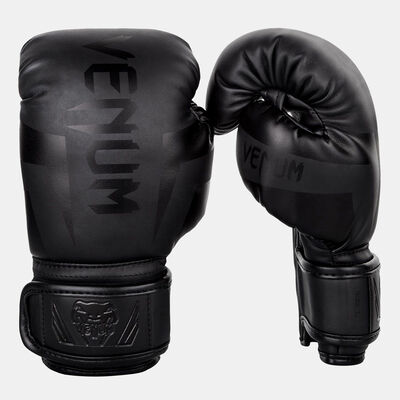 Venum Kids' Elite Boxing Gloves Black Venum Kids' Elite Boxing Gloves Black