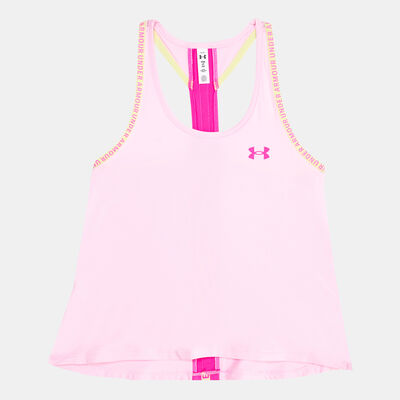 Under Armour Kids' UA Knockout Tank Top Pink