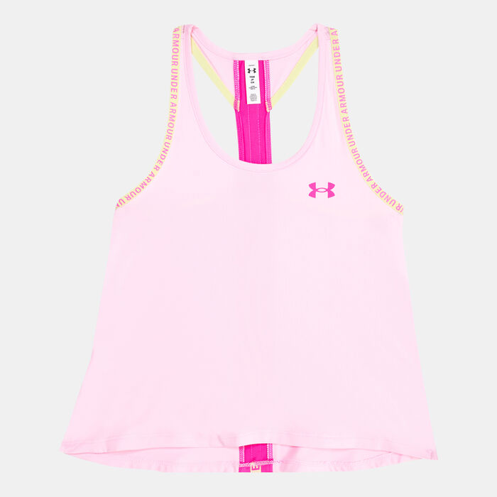 Under Armour Kids' UA Knockout Tank Top Pink Under Armour Kids' UA Knockout Tank Top Pink image number 0