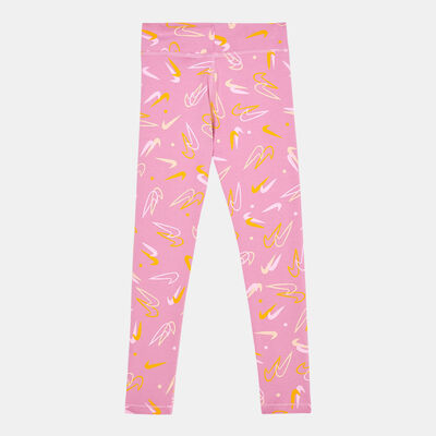 Nike Kids' Sportswear Essential Mid-Rise Leggings (Older Kids) Pink Nike Kids' Sportswear Essential Mid-Rise Leggings (Older Kids) Pink