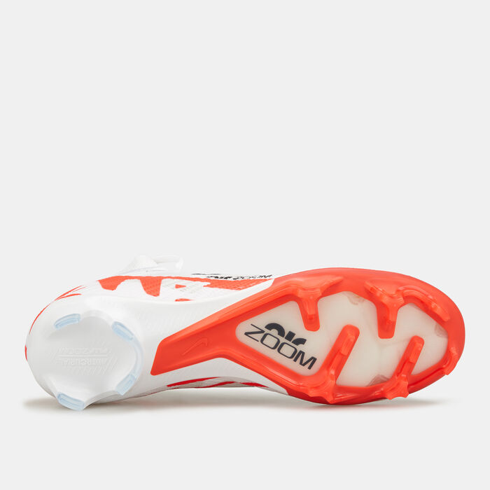 Nike Men's Zoom Mercurial Superfly 9 Elite Firm-Ground Football Shoe White Nike Men's Zoom Mercurial Superfly 9 Elite Firm-Ground Football Shoe White image number 4