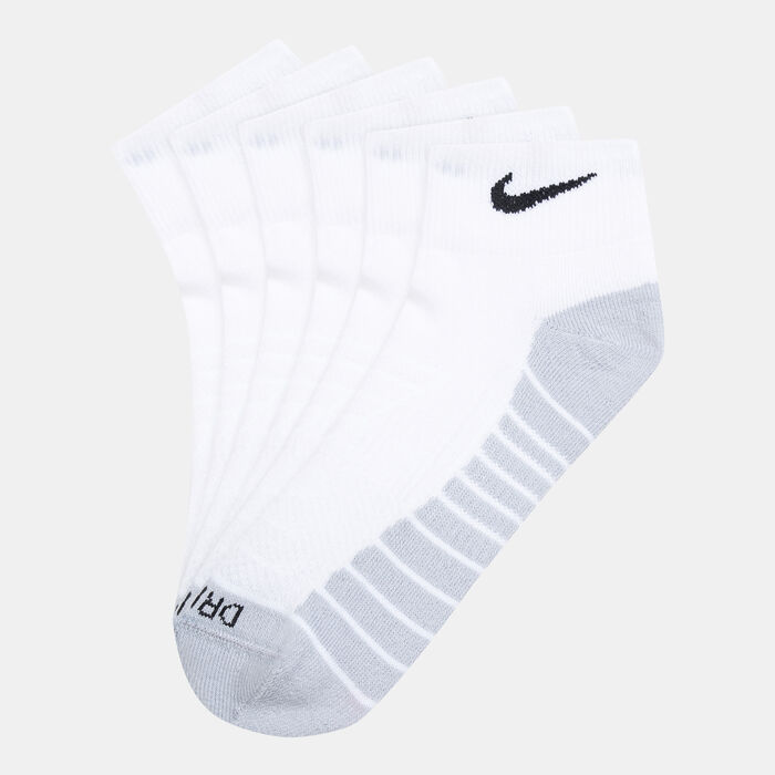 Nike Men's Everyday Max Cushioned Socks (3 Pack) White Nike Men's Everyday Max Cushioned Socks (3 Pack) White image number 0