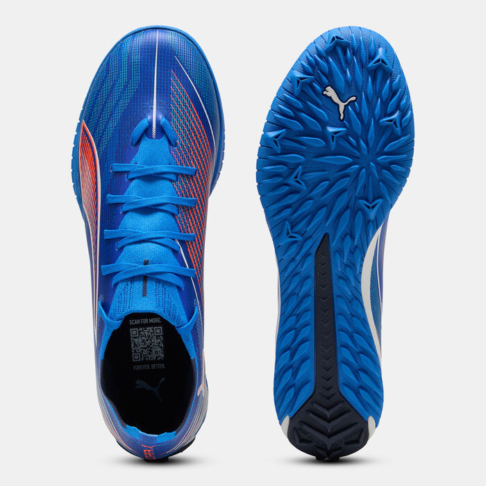 PUMA Kids' ULTRA 6 MATCH Turf Ground Football Shoes Blue PUMA Kids' ULTRA 6 MATCH Turf Ground Football Shoes Blue image number 3