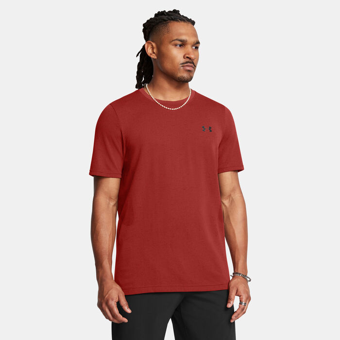 Under Armour Men's Vanish Seamless T-Shirt Orange Under Armour Men's Vanish Seamless T-Shirt Orange image number 0
