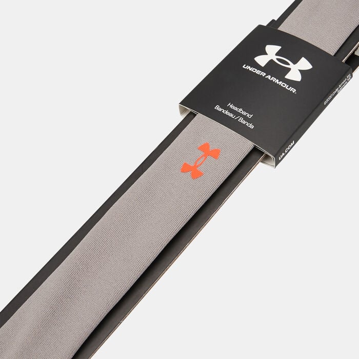Under Armour Women's Play Up Headband Grey Under Armour Women's Play Up Headband Grey image number 1