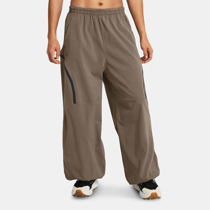 Under Armour Women's Unstoppable Vent Parachute Pants Brown Under Armour Women's Unstoppable Vent Parachute Pants Brown image number 0