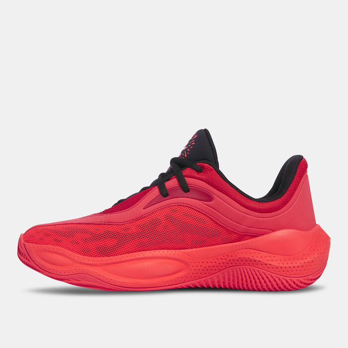 Under Armour Curry Splash 25 Basketball Shoes Red Under Armour Curry Splash 25 Basketball Shoes Red image number 2