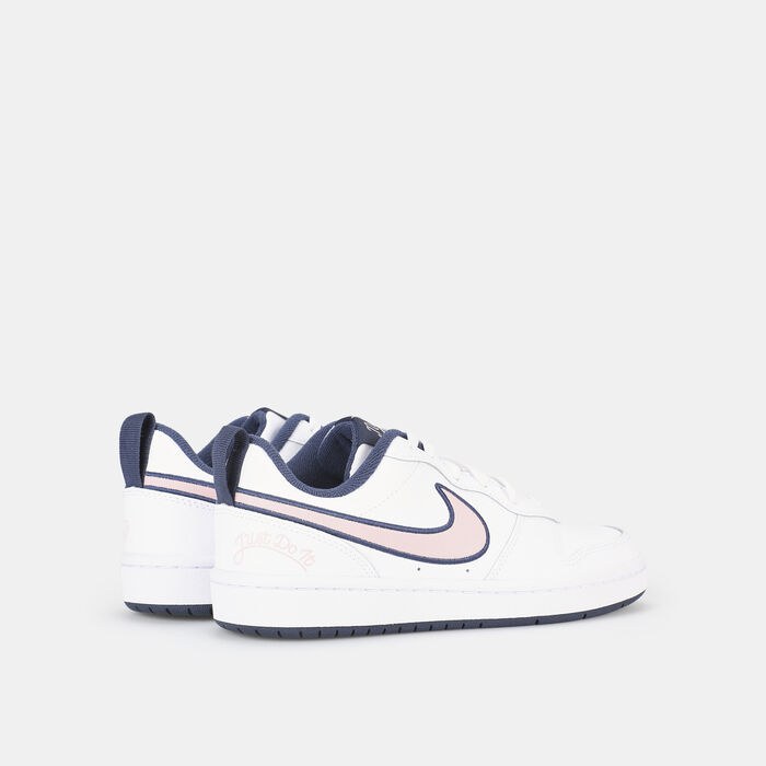 Nike Kids' Court Borough Low 2 SE 1 Shoe White Nike Kids' Court Borough Low 2 SE 1 Shoe White image number 2