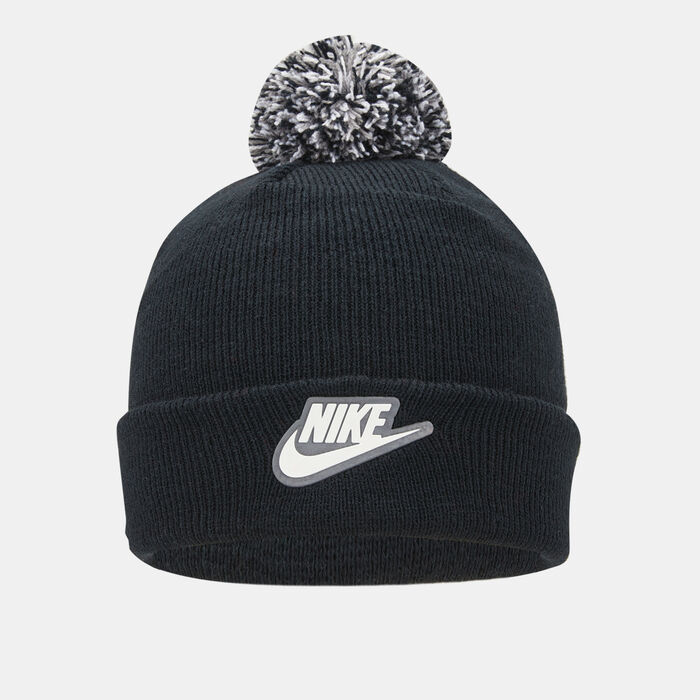 Nike Kids' Pom Beanie Black Nike Kids' Pom Beanie Black image number 0