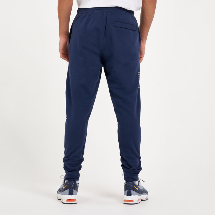 Nike Solid Button Straight Sports Pants/Trousers/Joggers Autumn Blue  'Multi-Color' - DH2571-410