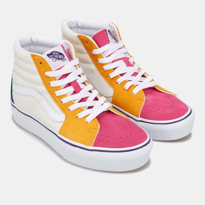 Vans Mini Cord Sk8-Hi Platform 2.0 Unisex Shoe Multi-Color Vans Mini Cord Sk8-Hi Platform 2.0 Unisex Shoe Multi-Color image number 1