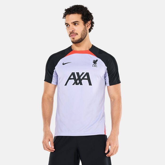 Nike Men's Liverpool F.C. Strike Dri-FIT Football T-Shirt Purple Nike Men's Liverpool F.C. Strike Dri-FIT Football T-Shirt Purple image number 0