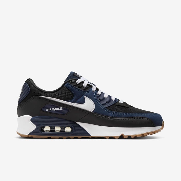 Nike Air Max 90 Men's Shoes Blue Nike Air Max 90 Men's Shoes Blue image number 2