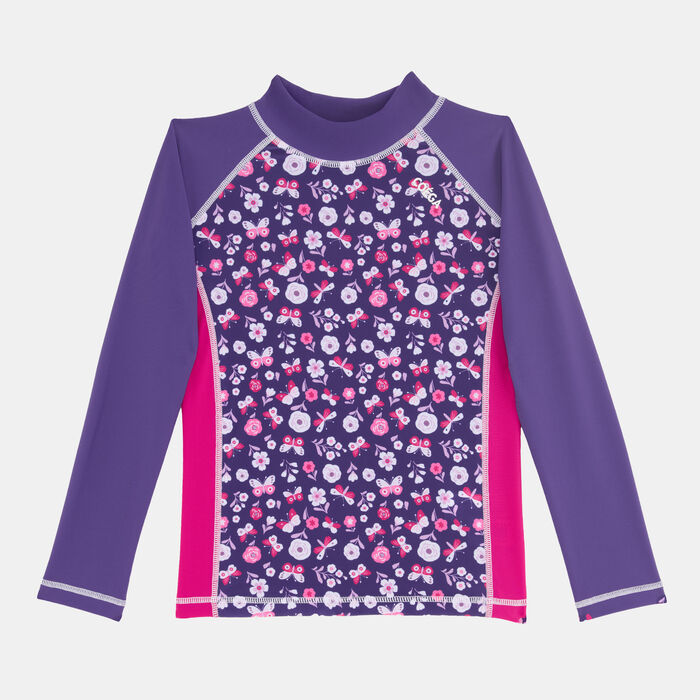 COEGA Kids' Long-Sleeve Swimming Rashguard Purple COEGA Kids' Long-Sleeve Swimming Rashguard Purple image number 0