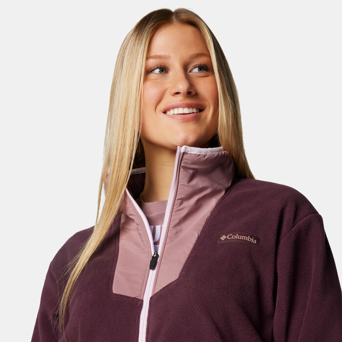 Columbia Women's Sequoia Grove Full-Zip Jacket Purple image number 3