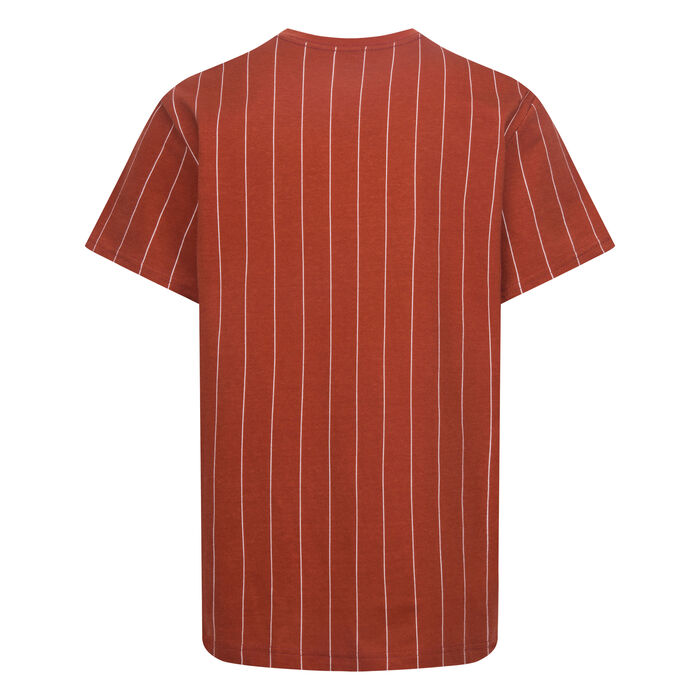 Nike Kids' MVP Pinstripe T-Shirt Red image number 1