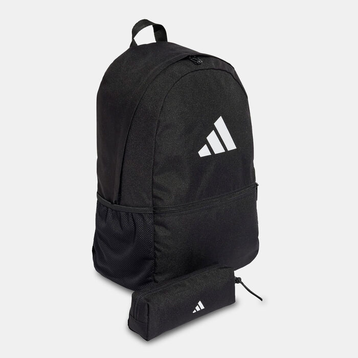 adidas Backpack With Pencil Case Black adidas Backpack With Pencil Case Black image number 2