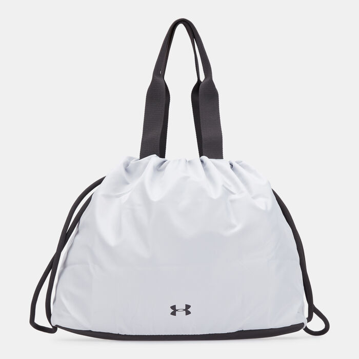 Under Armour Women's Favorite Graphic Tote Bag Grey Under Armour Women's Favorite Graphic Tote Bag Grey image number 1