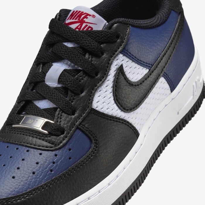 Nike Kids' Air Force 1 Shoes Blue Nike Kids' Air Force 1 Shoes Blue image number 6