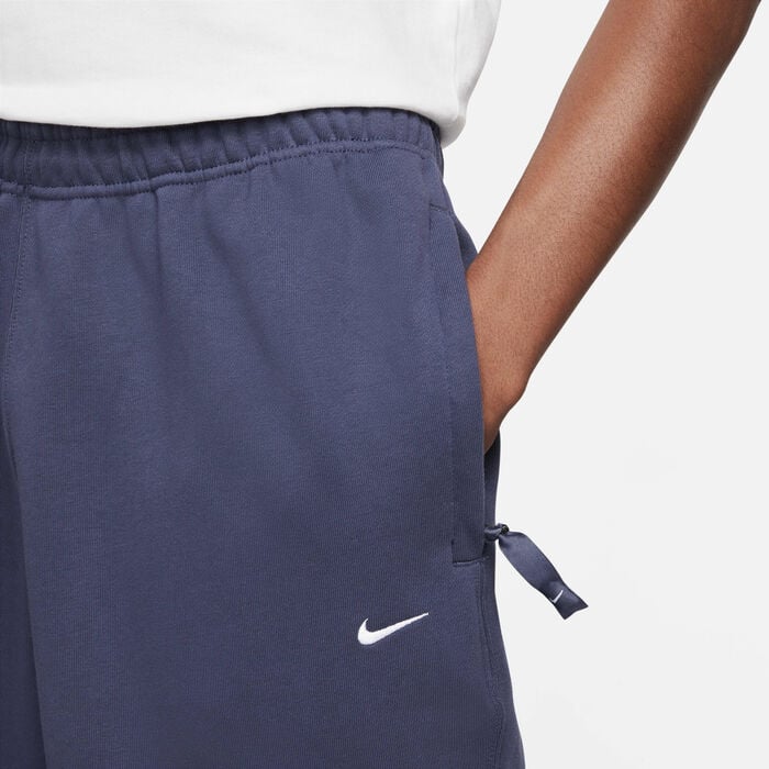 Nike Men's Solo Swoosh Fleece Pants Blue Nike Men's Solo Swoosh Fleece Pants Blue image number 3