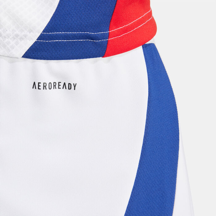 adidas Men's Arsenal Replica Home Football Shorts - 2024/25 White adidas Men's Arsenal Replica Home Football Shorts - 2024/25 White image number 4