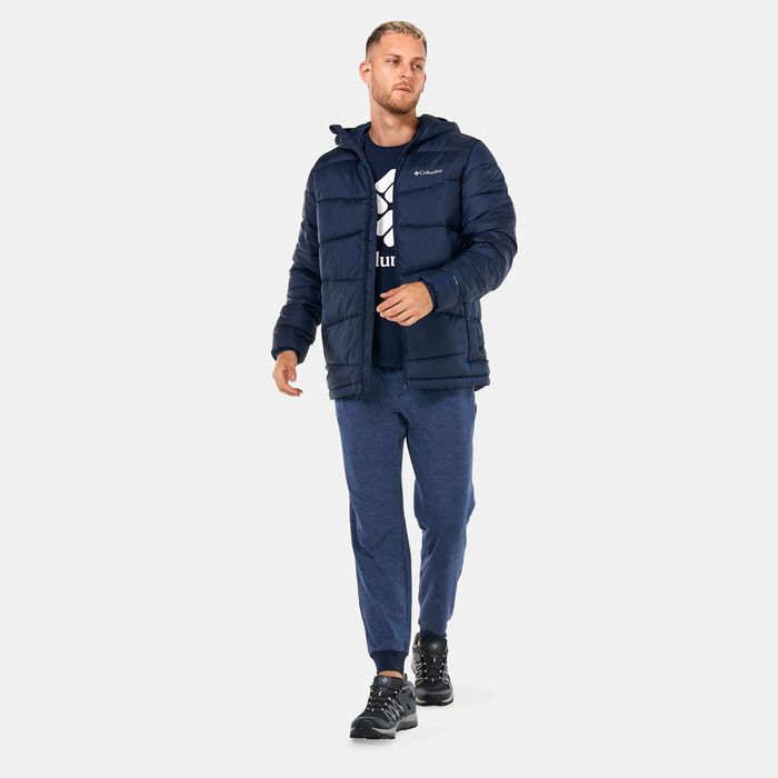 Columbia Men's Fivemile Butte™ Hooded Jacket Blue Columbia Men's Fivemile Butte™ Hooded Jacket Blue image number 2