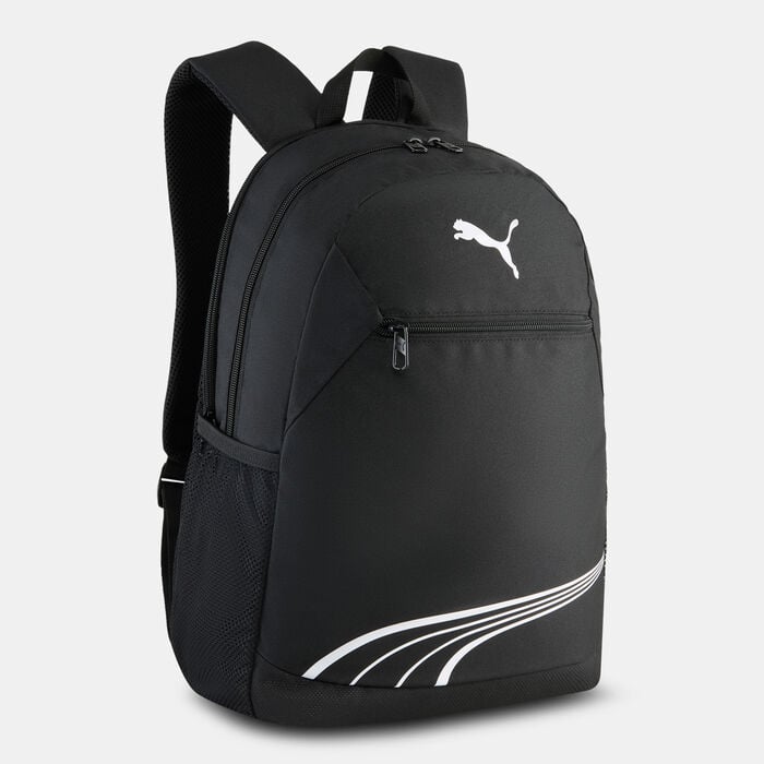 PUMA Kids' Fundamental Backpack Black PUMA Kids' Fundamental Backpack Black image number 0