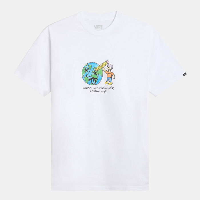 Vans Men's Creative Department Graphic T-Shirt White image number 0